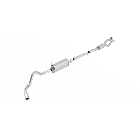 Borla 2017-2022 Ford F-250 Cat-Back Exhaust System S-Type Side Exit Exhaust - 5in tip (Gas Only)