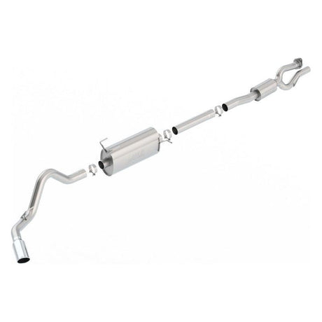 Borla 2017-2022 Ford F-250 Cat-Back Exhaust System S-Type Side Exit Exhaust - 5in tip (Gas Only)
