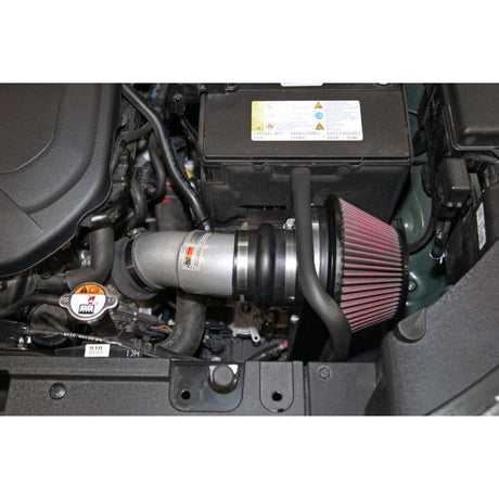 K&N 14-16 Kia Soul L4 2.0L Typhoon Cold Air Intake Aluminum Silver