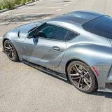 2020-Up Toyota Supra A90 Front Splitter & Side Skirts