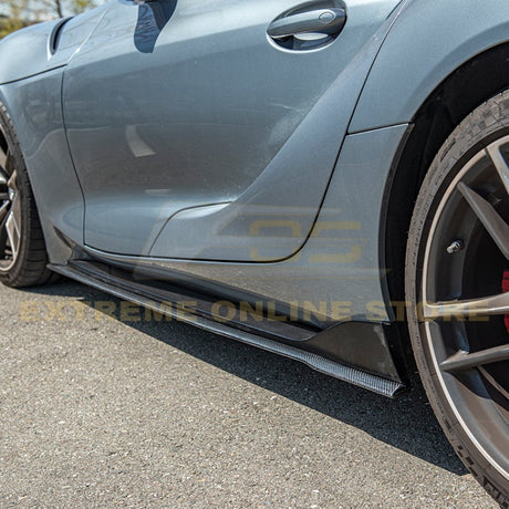 2020-Up Toyota Supra A90 Front Splitter & Side Skirts