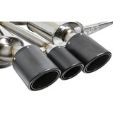 aFe POWER Takeda 2-1/2in to 2-1/4in 304SS Catback Dual-Exit Exhaust 17+ Honda Civic Type R w/CF Tips