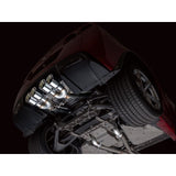 AWE Tuning 05-07 C6 Chevrolet Corvette 6.0L Track Edition Axleback Exhaust w/ Chrome Silver Tips