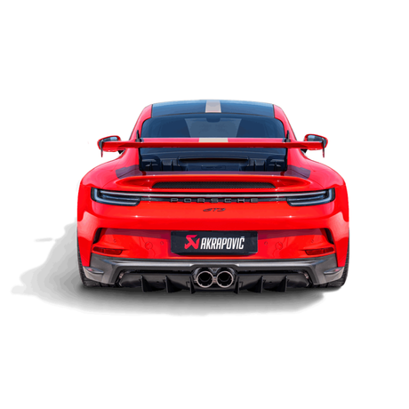 Akrapovic 21-22 Porsche 911 GT3 (992) Rear Carbon Fiber Diffuser - Matte