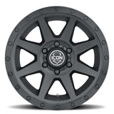 ICON Rebound 18x9 6x135 6mm Offset 5.25in BS 87.1mm Bore Double Black Wheel