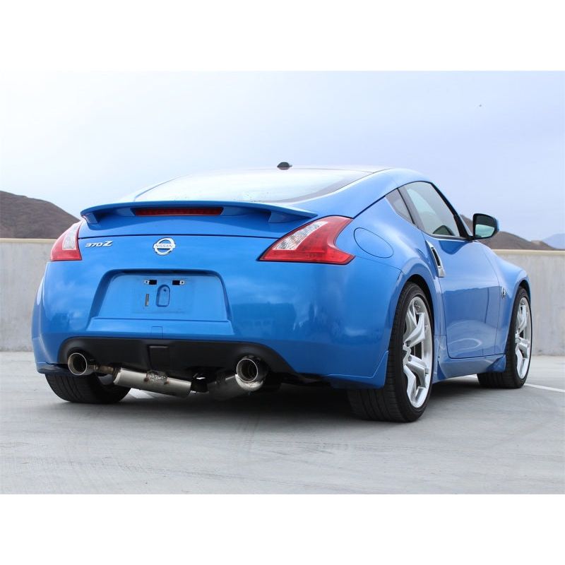 aFe Takeda 2.5inch SS Exhaust Cat-Back 09-13 Nissan 370Z V6 3.7L Polished Tips