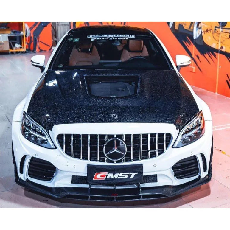 2015-2018 Mercedes Benz C-Class GTR Style Front Bumper