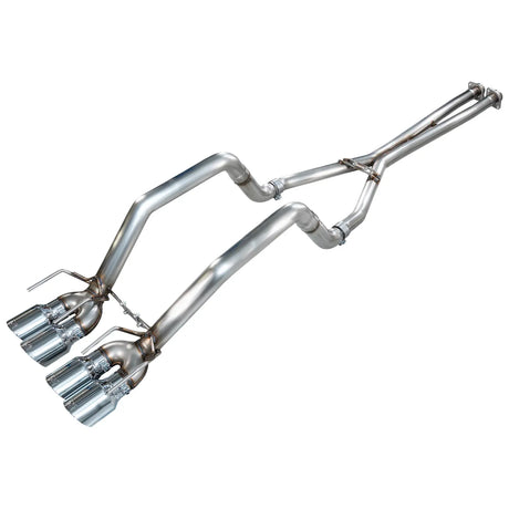 AWE Tuning 09-13 Chevrolet Corvette 6.2L Track Edition Axle-back Exhaust w/ Chrome Silver Tips