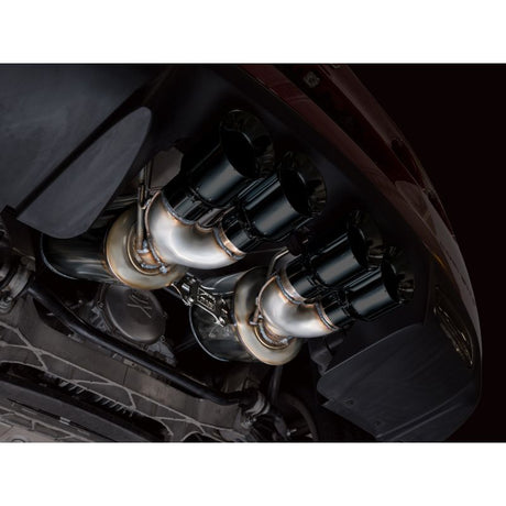 AWE Tuning 05-07 C6 Chevrolet Corvette 6.0L Touring Edition Axleback Exhaust w/ Diamond Black Tips