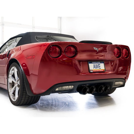 AWE Tuning 09-13 Chevrolet Corvette 6.2L Touring Edition Axle-back Exhaust w/ Diamond Black Tips