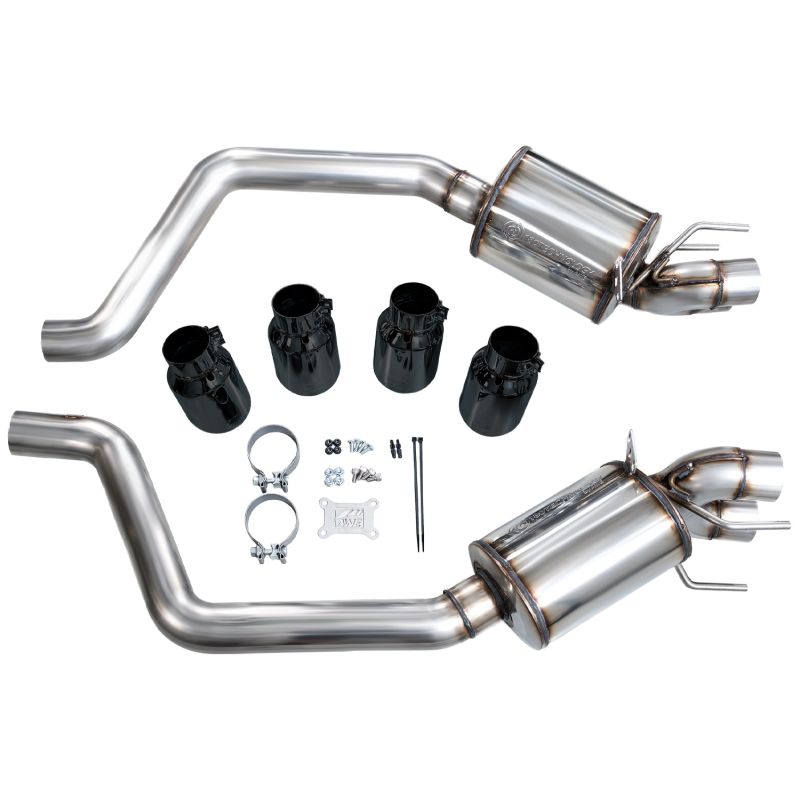 AWE Tuning C6 Chevrolet Corvette Z06/ZR1 Touring Edition Axle-back Exhaust w/ Diamond Black Tips