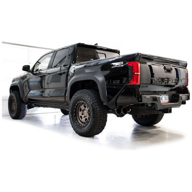 AWE Exhaust for 4th Gen Toyota Tacoma Dual Diamond Black Tips