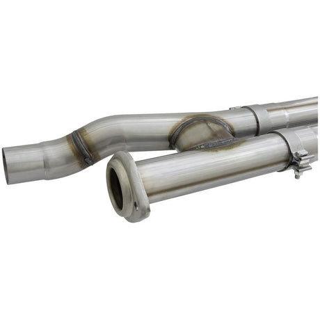 aFe POWER Rebel Series 3in 409 SS Cat Back Exhaust w/ Black Tips 17 Ford F-150 Raptor V6-3.5L