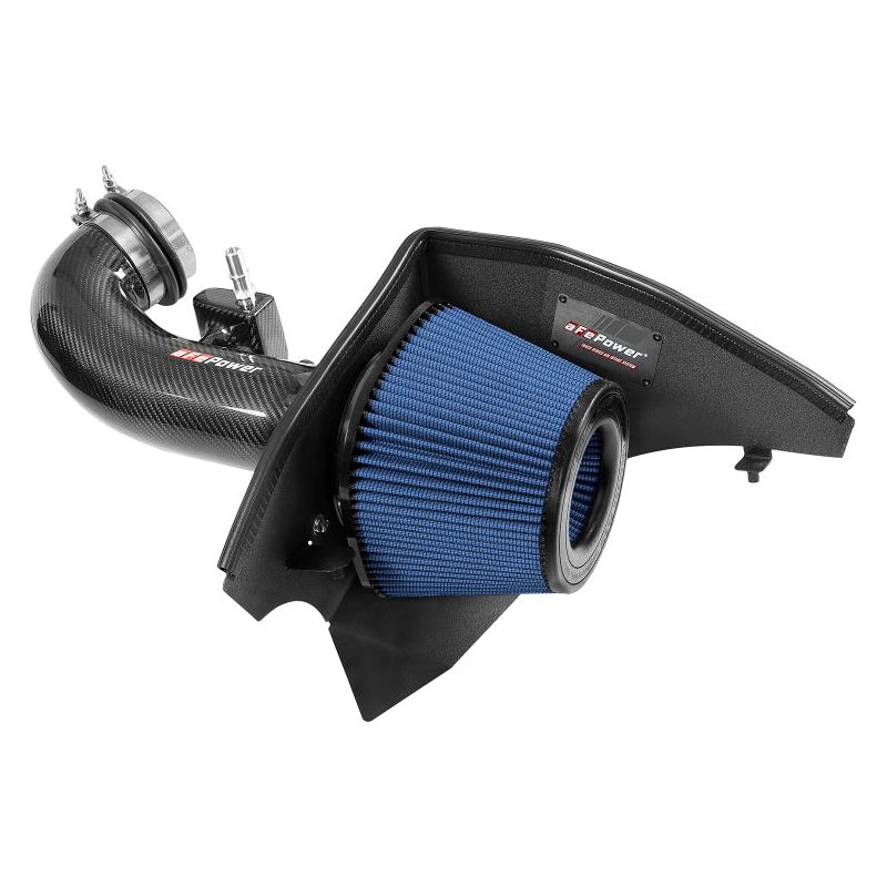 aFe Track Series Carbon Fiber Pro 5R AIS - 16-19 Chevrolet Camaro SS V8-6.2L