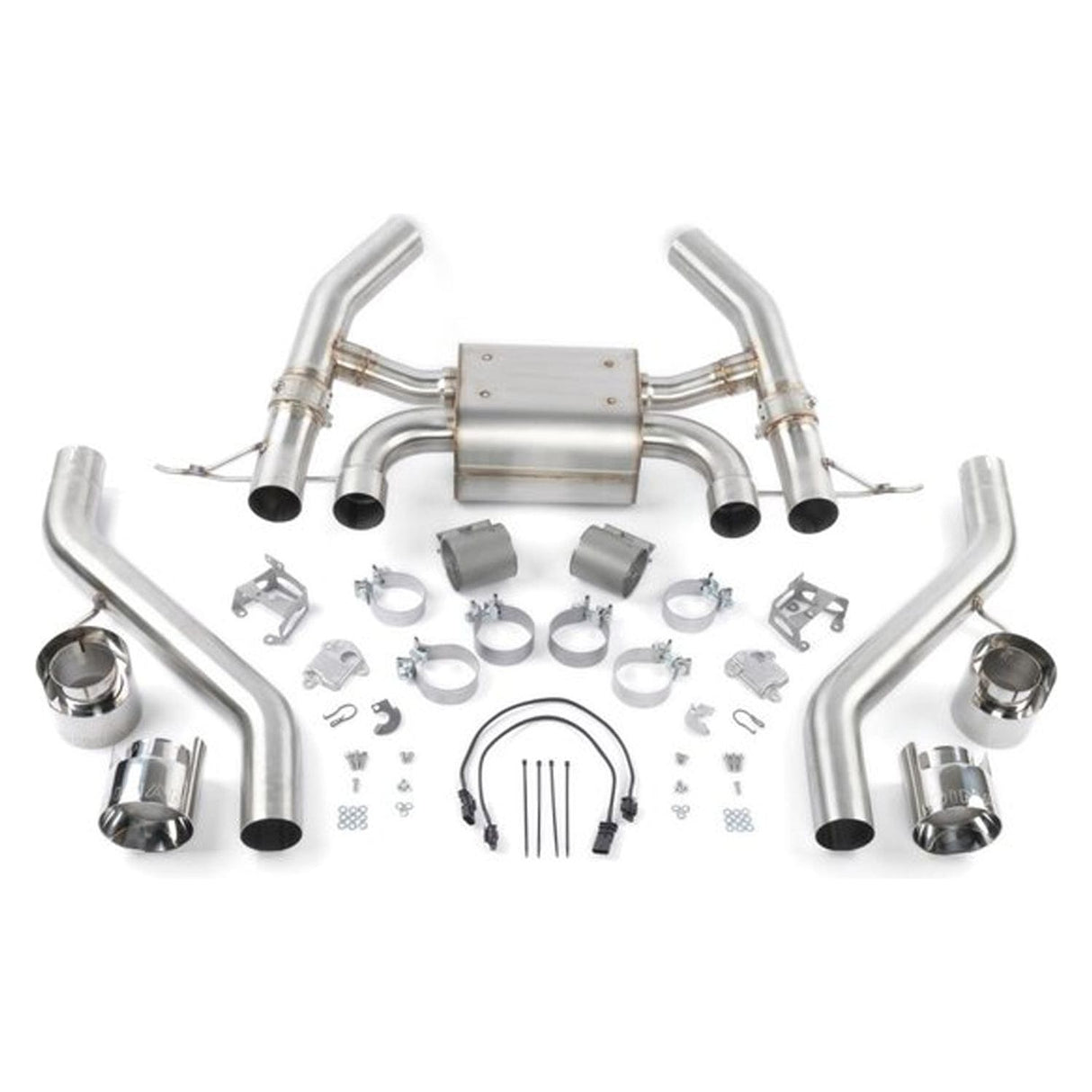 Dinan Polished Tips Dinan Valved Axle-Back Exhaust - 2023-2024 BMW M2 (G87) D660-0100