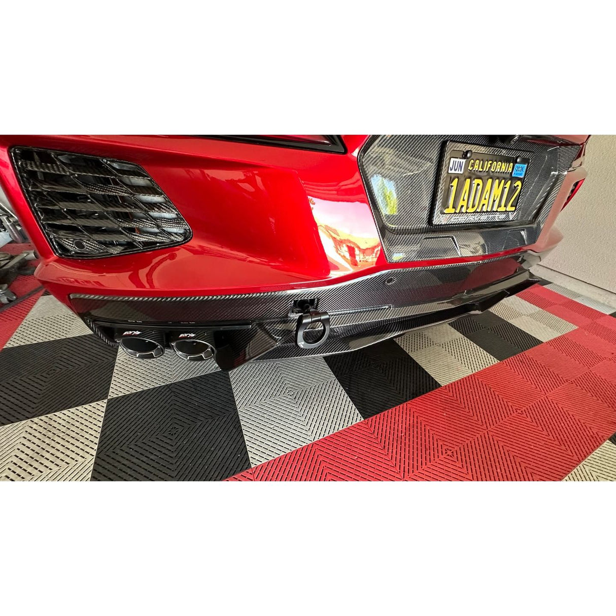 2021+ Chevrolet C8 Corvette - Carbon Diffuser