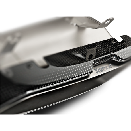 Akrapovic 16-17 Audi R8 5.2 FSI Coupe/Spyder Slip-On Line (Titanium) w/ Carbon Titanium Tips