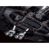 AWE Tuning C6 Chevrolet Corvette Z06/ZR1 Track Edition Axle-back Exhaust w/ Chrome Silver Tips