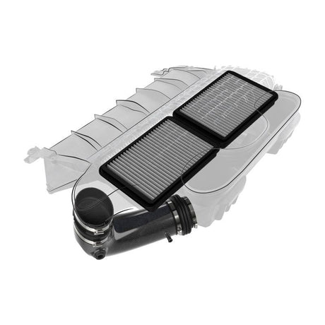 aFe Super Stock Carbon Fiber Pro Dry S Induction System 2021 RAM 1500 TRX V8-6.2L SC