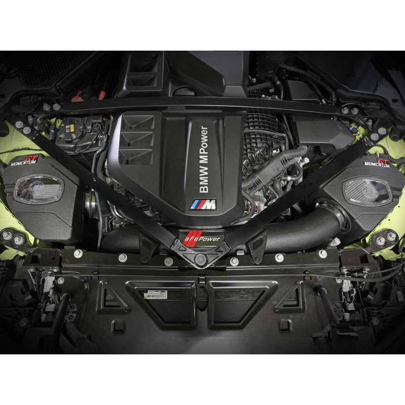 aFe 21-22 BMW M3/M4 (G80/82/83) L6-3.0L (tt) Momentum GT Cold Air Intake System w/ Pro DRY S Filter