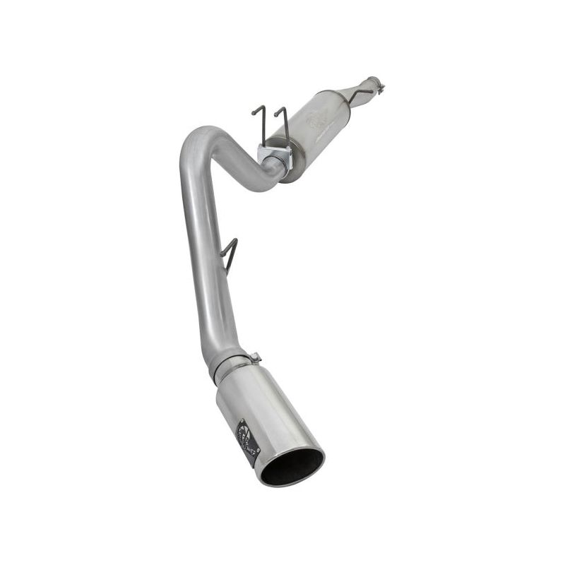 aFe MACHForce XP 2017 Ford SuperDuty F-250/F-350 V8 6.2L CC/LB Cat-Back SS 4in. Exhaust System