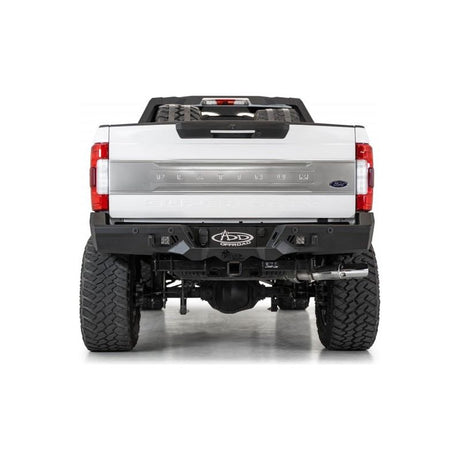 Addictive Desert Designs 17-20 Ford Super Duty Bomber HD Rear Bumper w/ Mounts For Cube Lights
