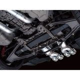 AWE Tuning C6 Chevrolet Corvette Z06/ZR1 Touring Edition Axle-back Exhaust w/ Chrome Silver Tips
