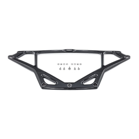 Eventuri gloss carbon CSL strut brace for BMW G8X M2 M3 M4 on white background