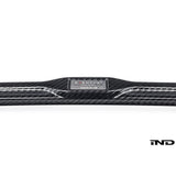 Eventuri gloss carbon CSL strut brace for BMW G8X M2 M3 M4 on white background