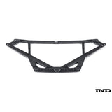 Eventuri gloss carbon CSL strut brace for BMW G8X M2 M3 M4 on white background