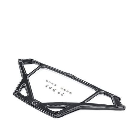 Eventuri gloss carbon CSL strut brace for BMW G8X M2 M3 M4 on white background