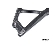 Eventuri matte carbon CSL strut brace for BMW G8X M2 M3 M4 on white background