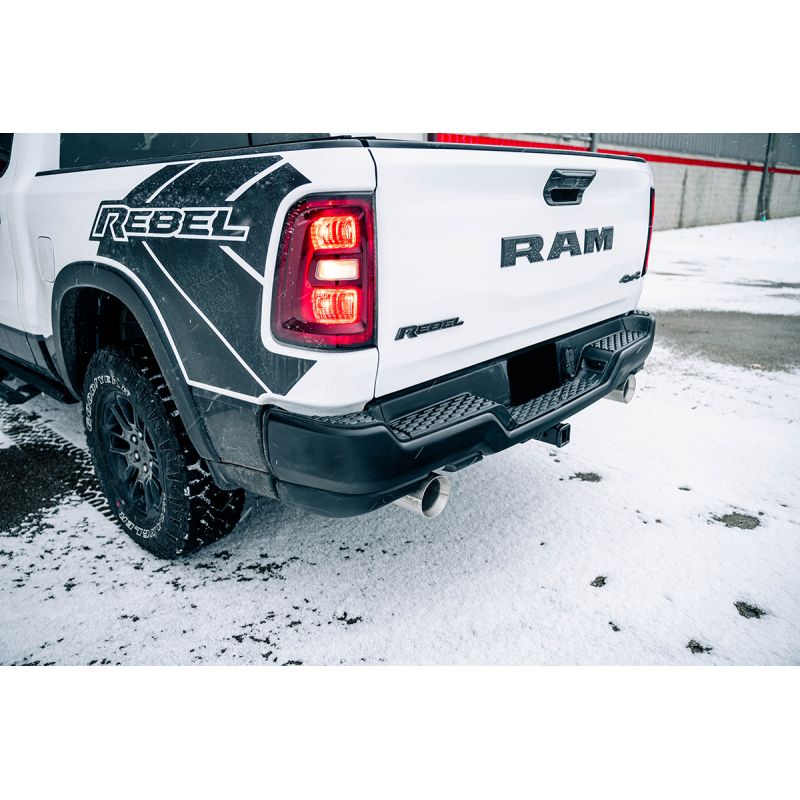 Corsa  25-26 Ram 2.5in Stainless Steel Sport Cat-back Dual Rear Exit 5.0in Polished Tip