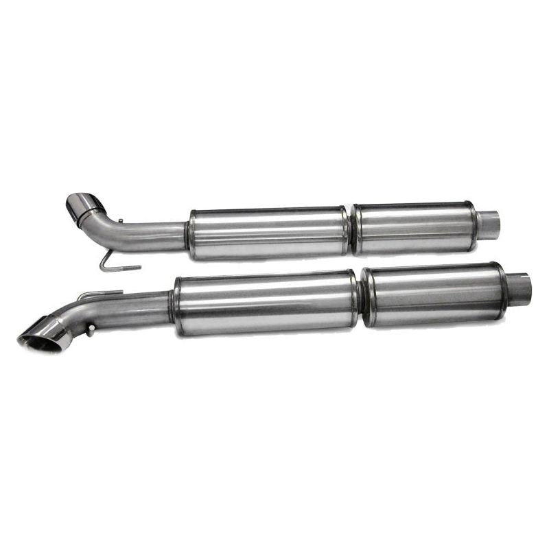 Corsa 03-10 Dodge Viper 8.3L Polished Sport Cat-Back Exhaust (2.5in Inlet for Use w/ Stock Conv.)