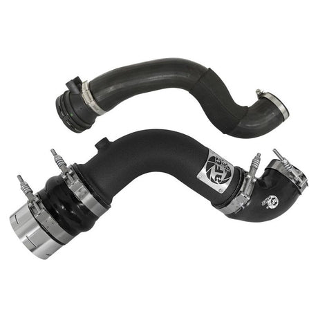 aFe Bladerunner 3in Hot and Cold Side Black Intercooler Tubes 2017 Ford Diesel Trucks V8 6.7L (td)