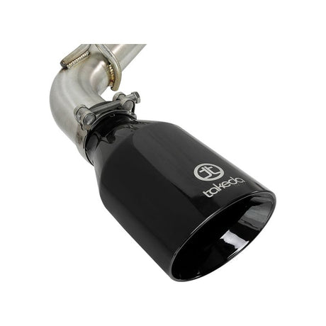 aFe Takeda 2.5in 304 SS Cat-Back Exhaust System w/ Black Tips 16-18 Infiniti Q50 V6-3.0L (tt)