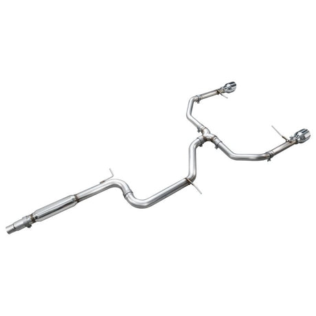 AWE 22-25 Volkswagen Jetta GLI Track Edition Exhaust - Chrome Silver Tips