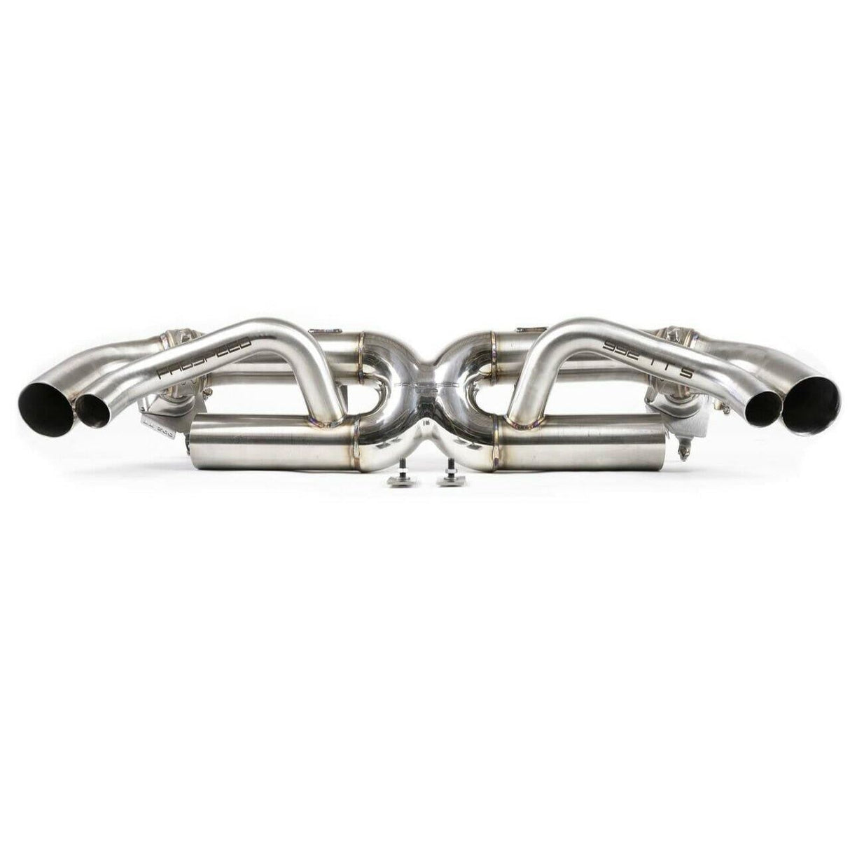 Fabspeed Porsche 992 Twin Turbo / Twin Turbo S Cat-Back Valvetronic Maxflo Exhaust System (2021+)