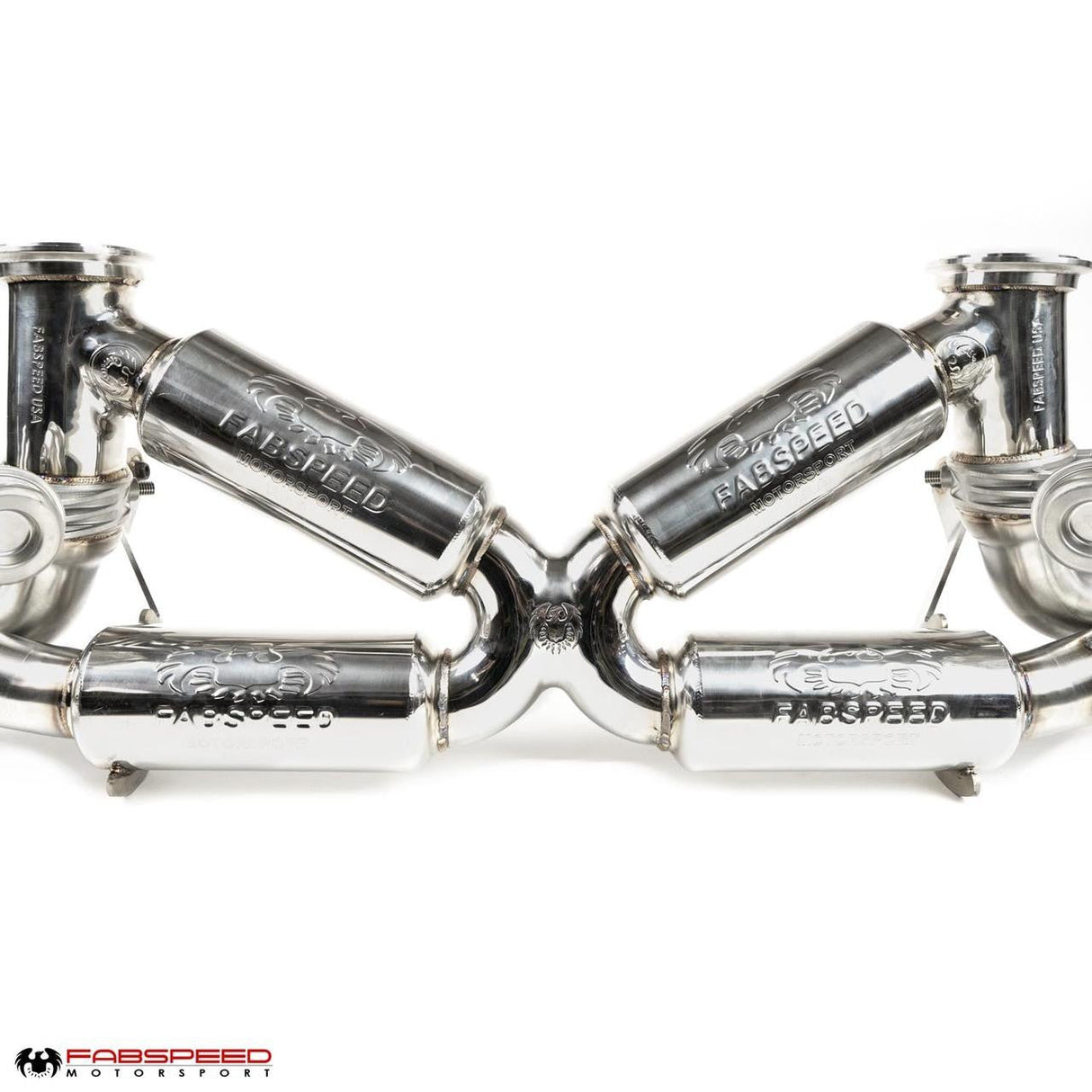 Fabspeed 2016-2018 Audi R8 V10 Valvetronic Supersport X-Pipe Exhaust System