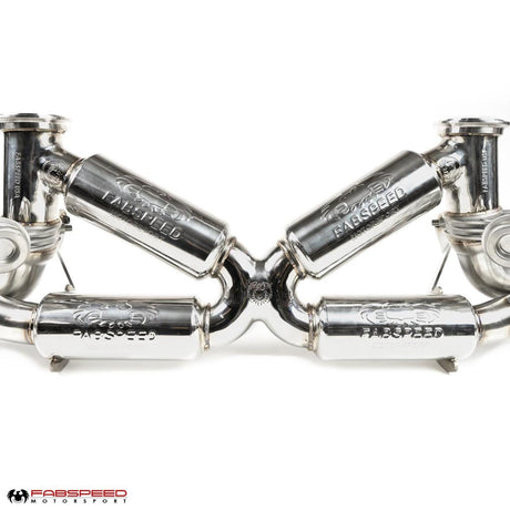 Fabspeed 2016-2018 Audi R8 V10 Valvetronic Supersport X-Pipe Exhaust System