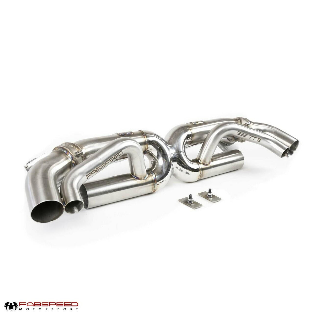 Fabspeed Porsche 992 Twin Turbo / Twin Turbo S Cat-Back Valvetronic Maxflo Exhaust System (2021+)