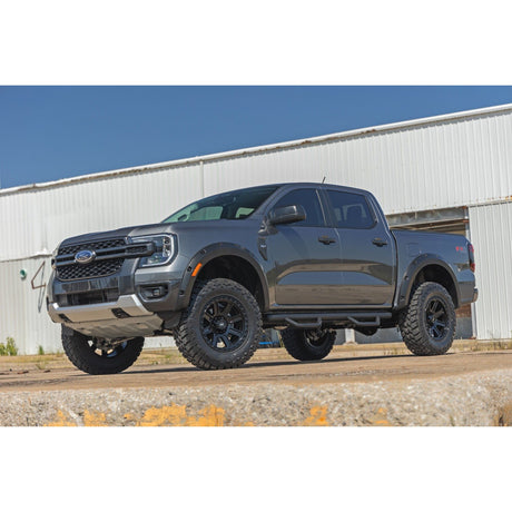 FOX 2024-2026 Ford Ranger 4WD 2.0 Adjustable Front Coilover & Rear Shock Package - 0-3" Lift
