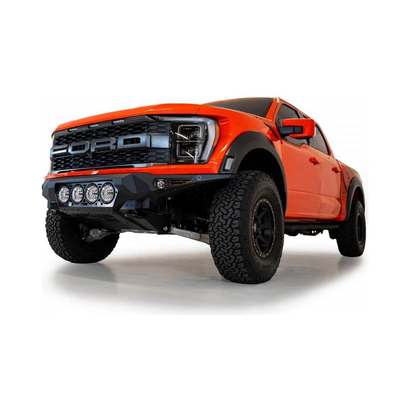 Addictive Desert Designs 2021+ Ford Raptor Bomber Front Bumper w/ 4 Rigid 360 6in Light Mounts