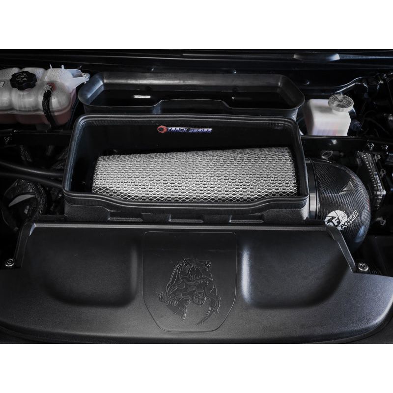 aFe 21-23 RAM 1500 TRX Track Series Carbon Fiber Cold Air Intake System w/ Pro DRY S