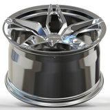 GEM Forged GZ1 Billet 6061-T6 Mono block wheels
