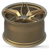 GEM Forged GZ1 Billet 6061-T6 Mono block wheels