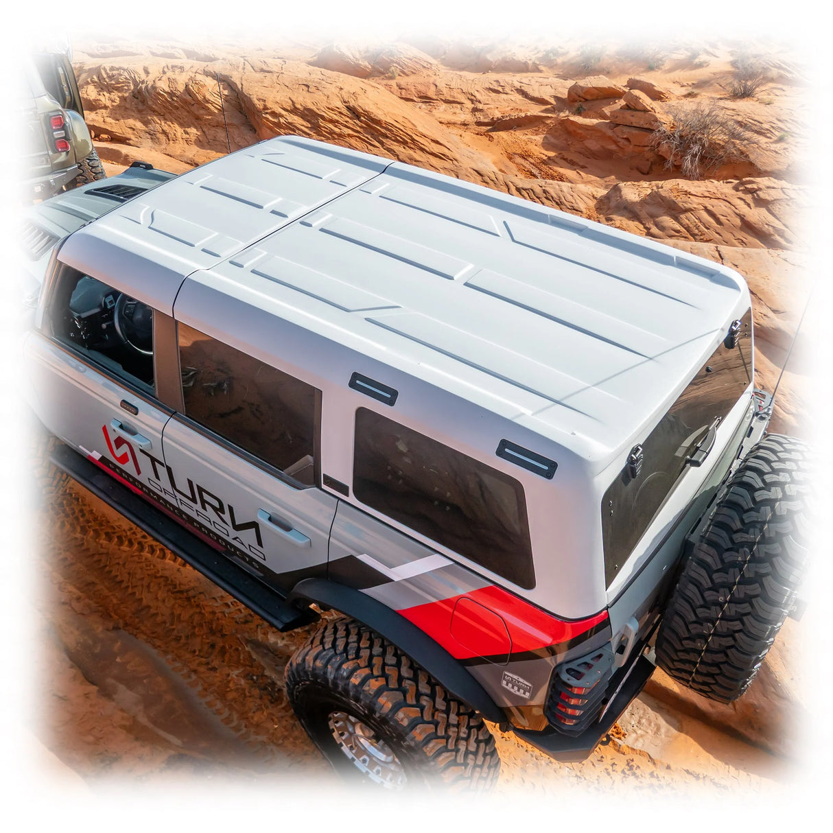 Turn Offroad  - 2021+ Ford Bronco Hard Top White Gelcoat
