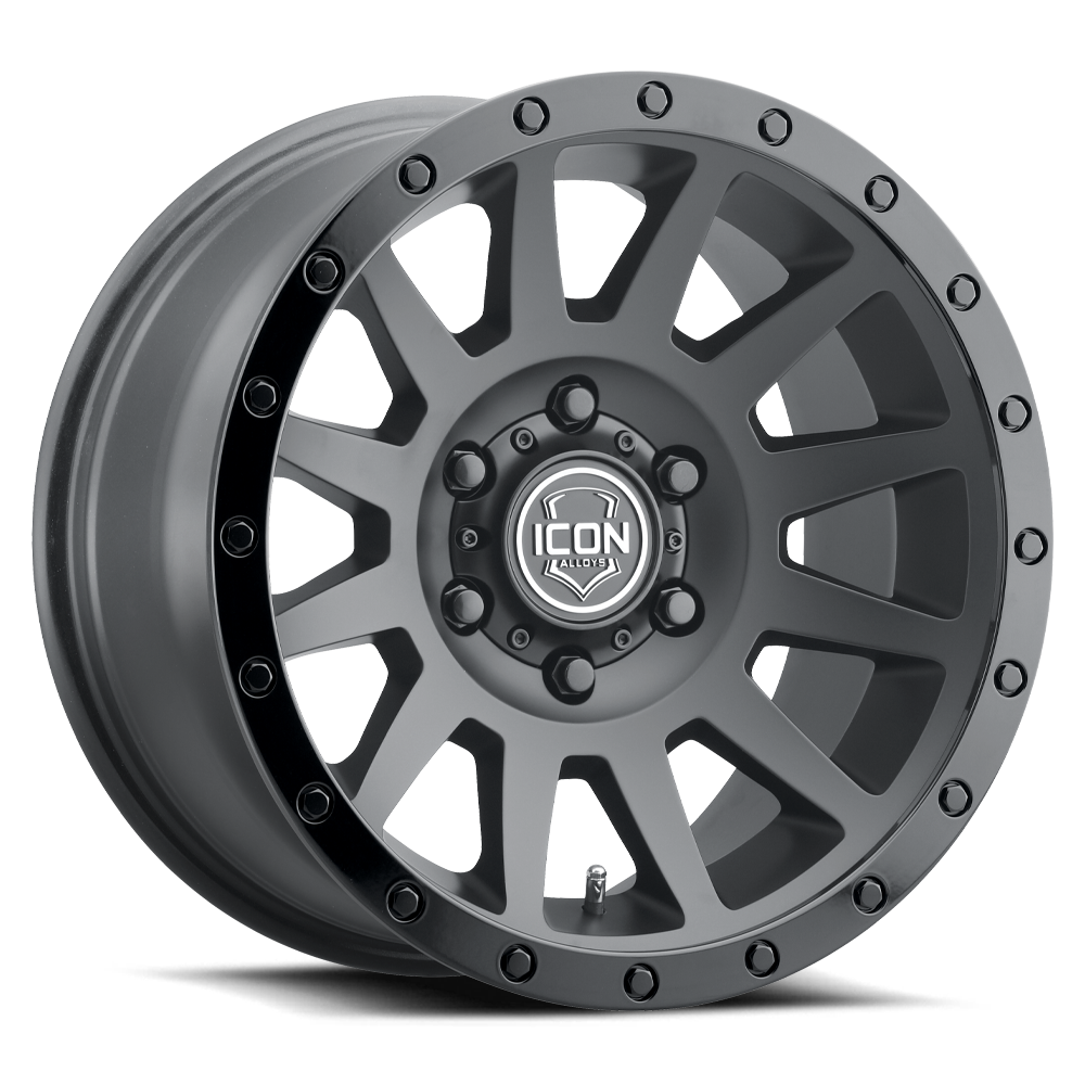 ICON ALLOYS | Compression Front View Black