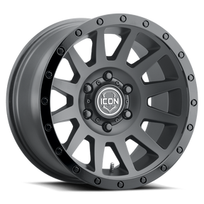 ICON ALLOYS | Compression Front View Black
