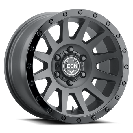ICON ALLOYS | Compression Front View Black